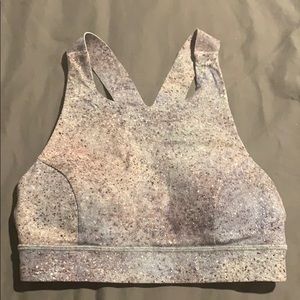Lulu high neck sports bra
